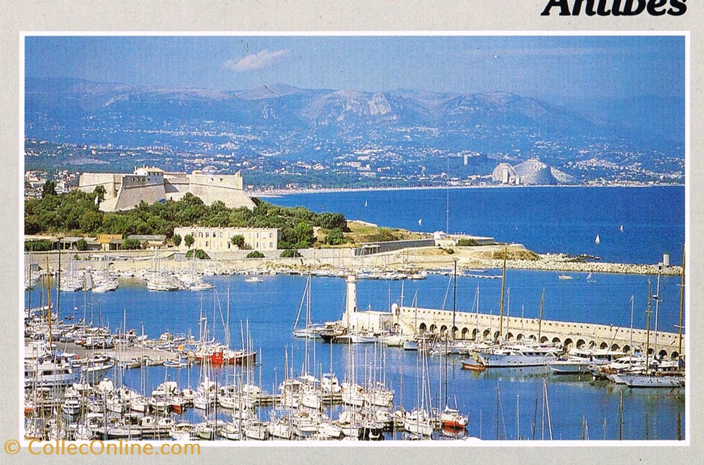 cartes postales france alpes maritimes antibes le fort carre