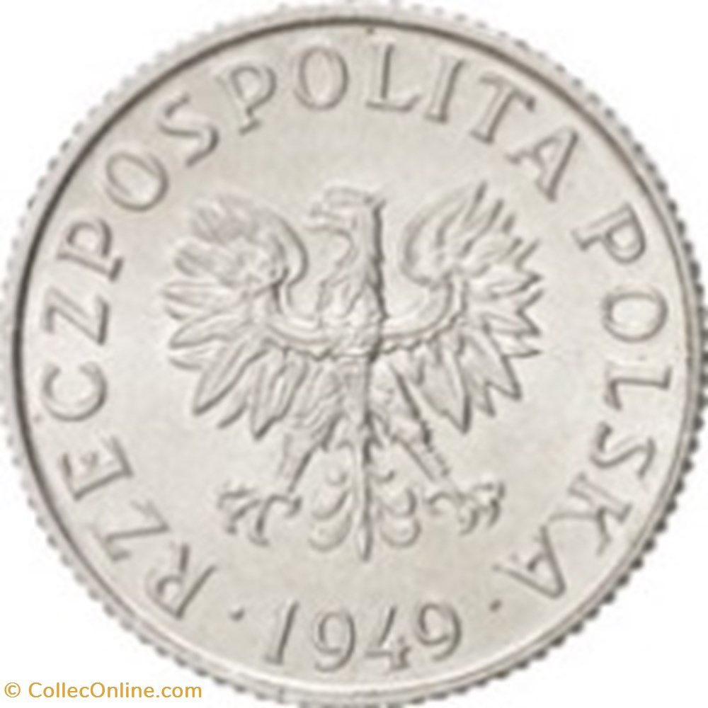 1 grosz Pologne 1949 monnaies monde 1 grosz pologne 1949