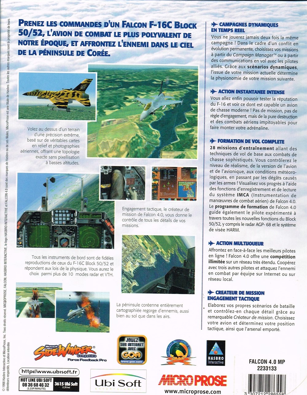 jeux videos consoles falcon 4 0