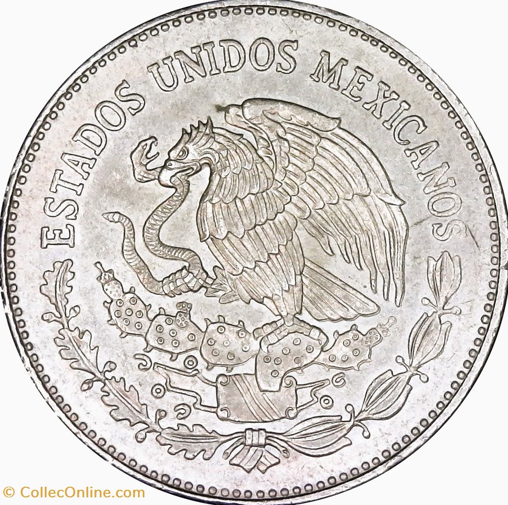 monnaies monde 50 pesos mexique 1982