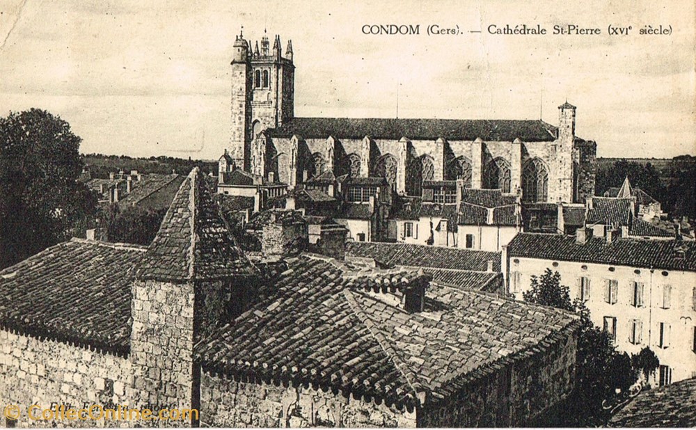France-Gers-Condom-Cathédrale St Pierre cartes postales france gers condom cathedrale st pierre
