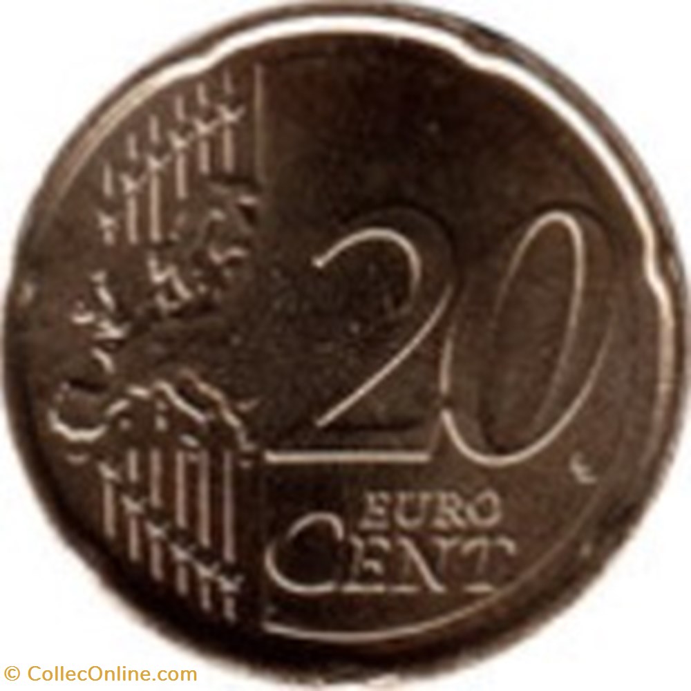 20 Cent Euros-Pays-Bas 2018 monnaies 20 cent euros pays bas 2018