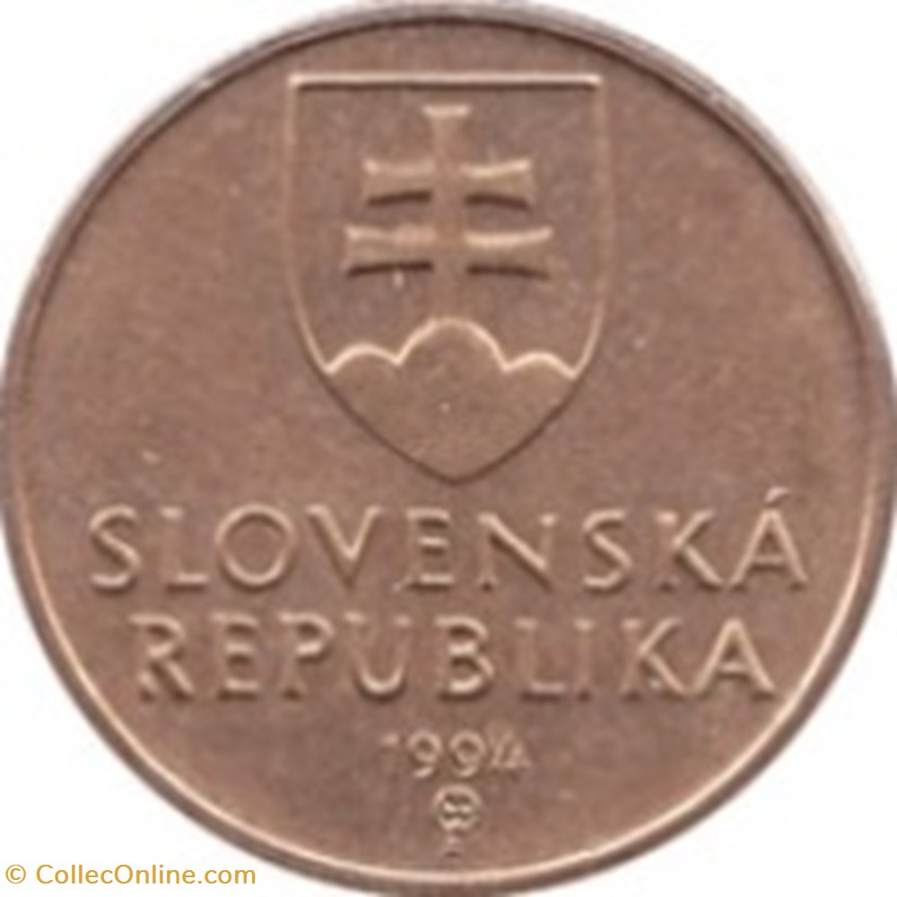 1 koruna Slovaquie 1993 monnaies monde 1 koruna slovaquie 1993