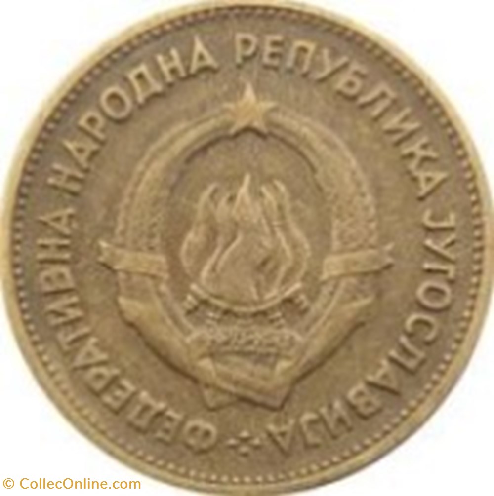 20 Dinar Yougoslavie 1955 monnaies monde 20 dinar yougoslavie 1955