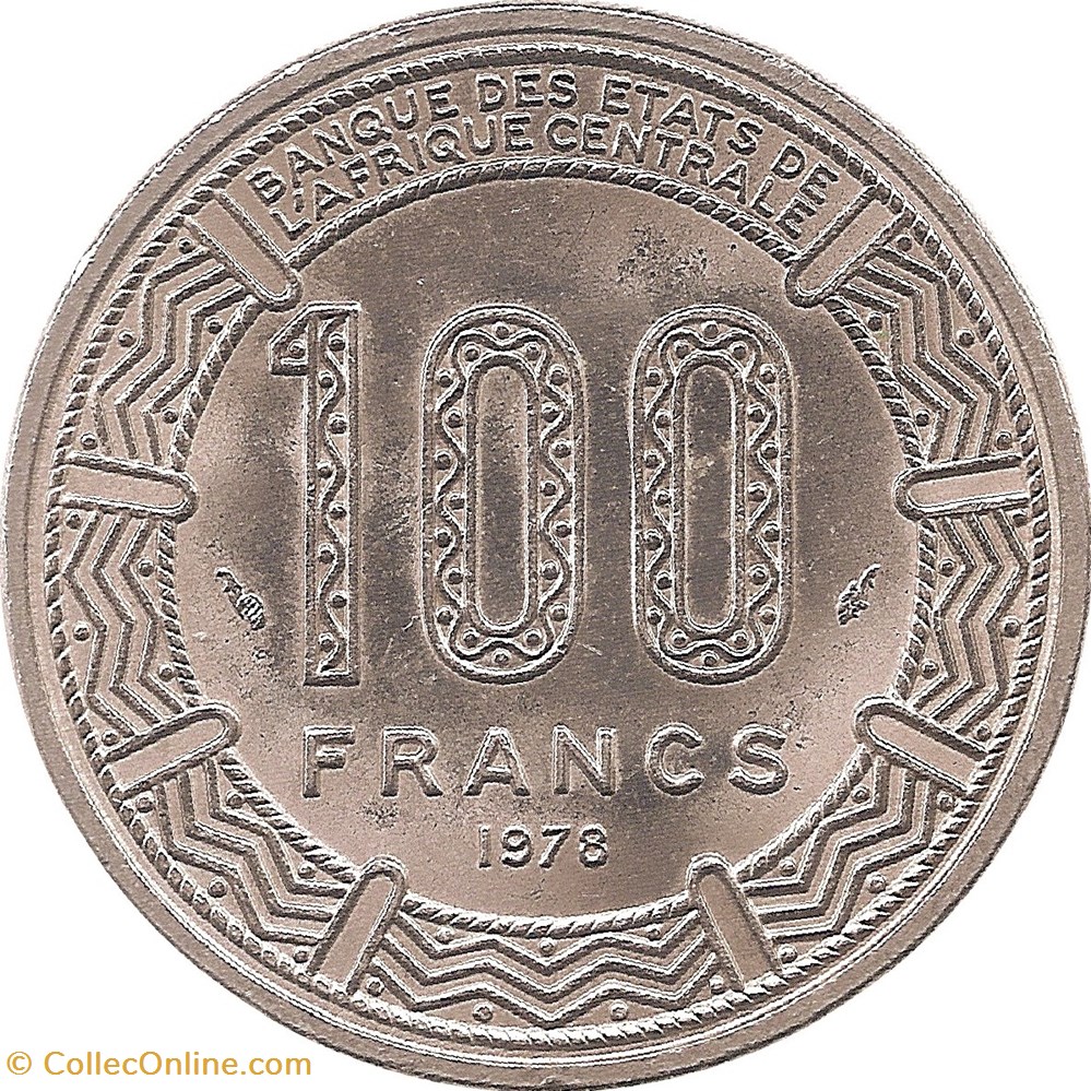 100 Francs Tchad 1990 monnaies monde 100 francs tchad 1990