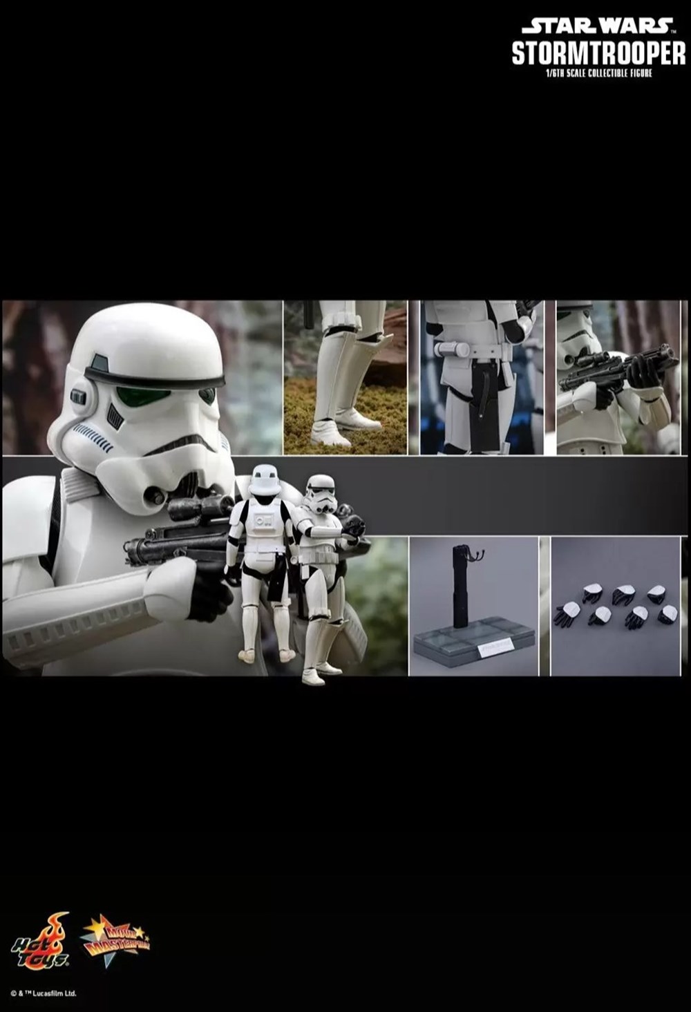 figurines cinema star wars episode 6 le retour du jedi storm trooper mms514