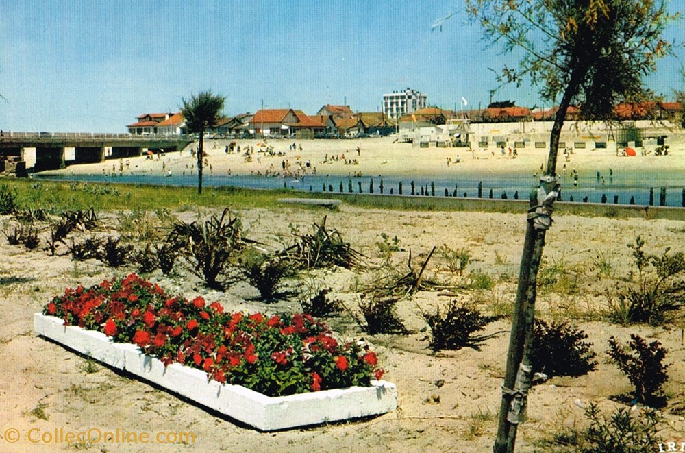 cartes postales france landes mimizan plage