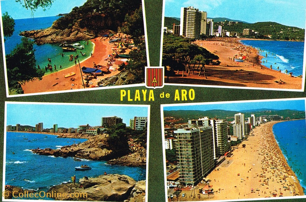 Espagne-Costa Brava-Playa de Aro cartes postales espagne costa brava playa de aro