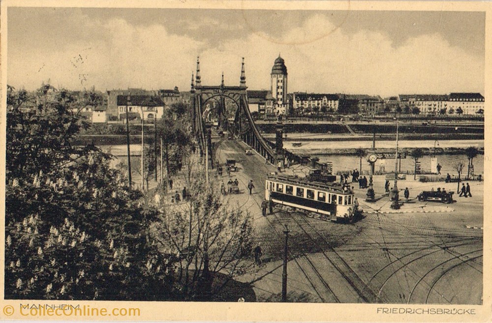 cartes postales allemagne mannheim