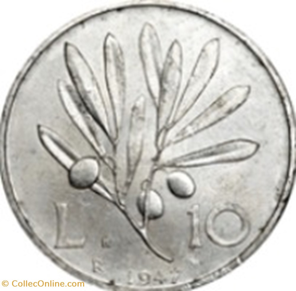 10 Lires Italie 1950 monnaies monde 10 lires italie 1950