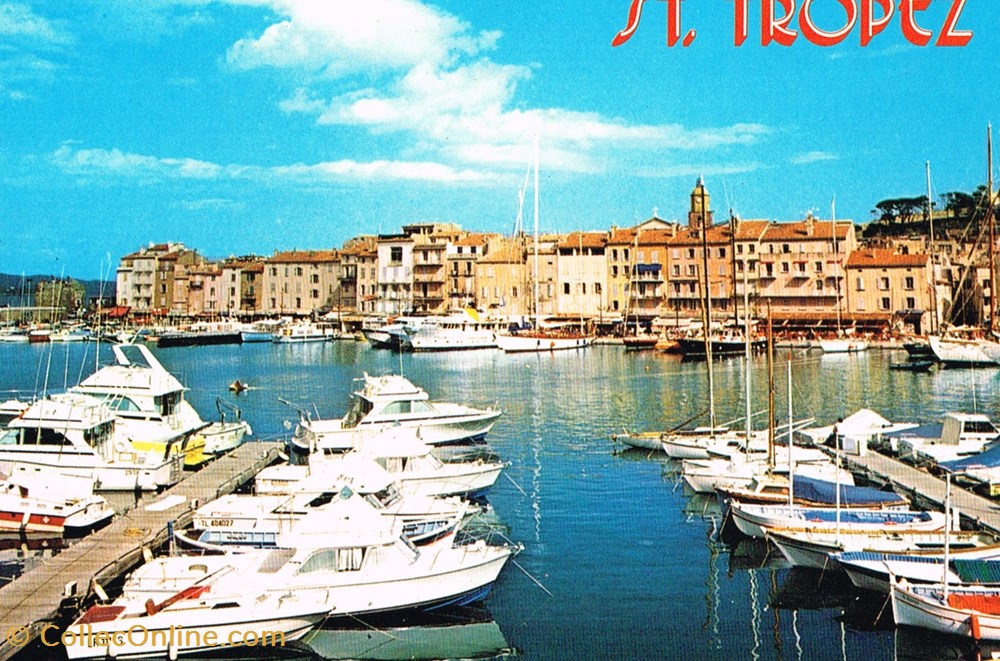 cartes postales france var saint tropez le port