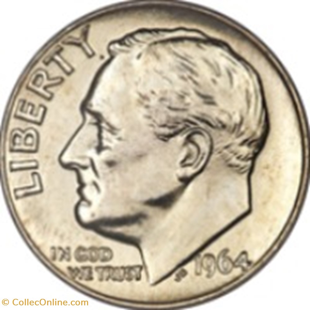 10 cents "Roosevelt Dime" United States 1947 SS monnaies monde etats unis 10 cents roosevelt dime united states 1947 ss
