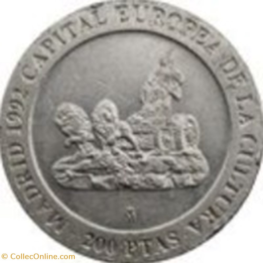 200 Pesetas Espagne 1991 monnaies monde 200 pesetas espagne 1991