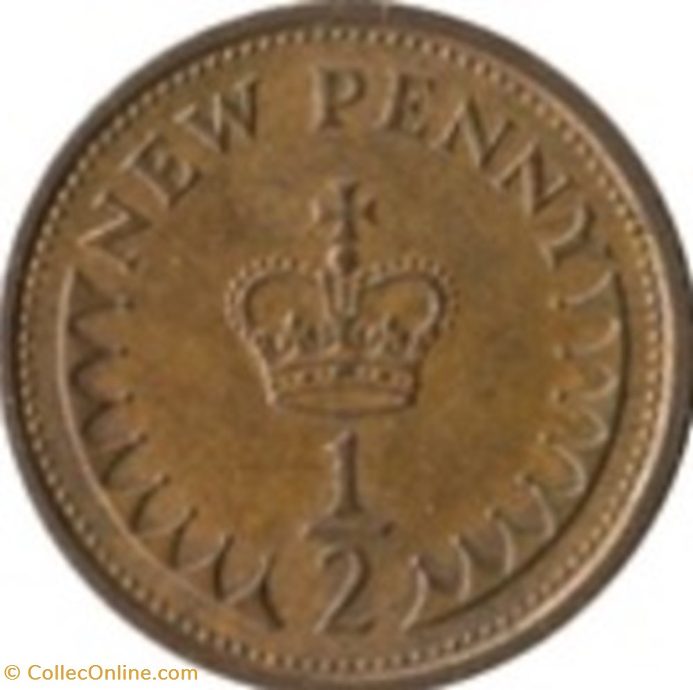 1 2 New Penny 1974 Coins World Edge Plain Grade VF Metal Bronze 1-2-new-penny-1974-coins-world-edge-plain-grade-vf-metal-bronze