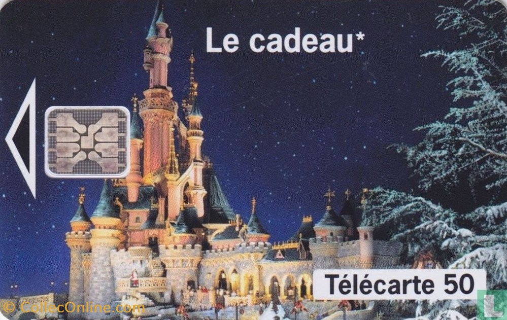 France- Euro Disney - Le Cadeau- Schlumberger 05an divers telecartes cartes telephoniques france euro disney le cadeau schlumberger 05an