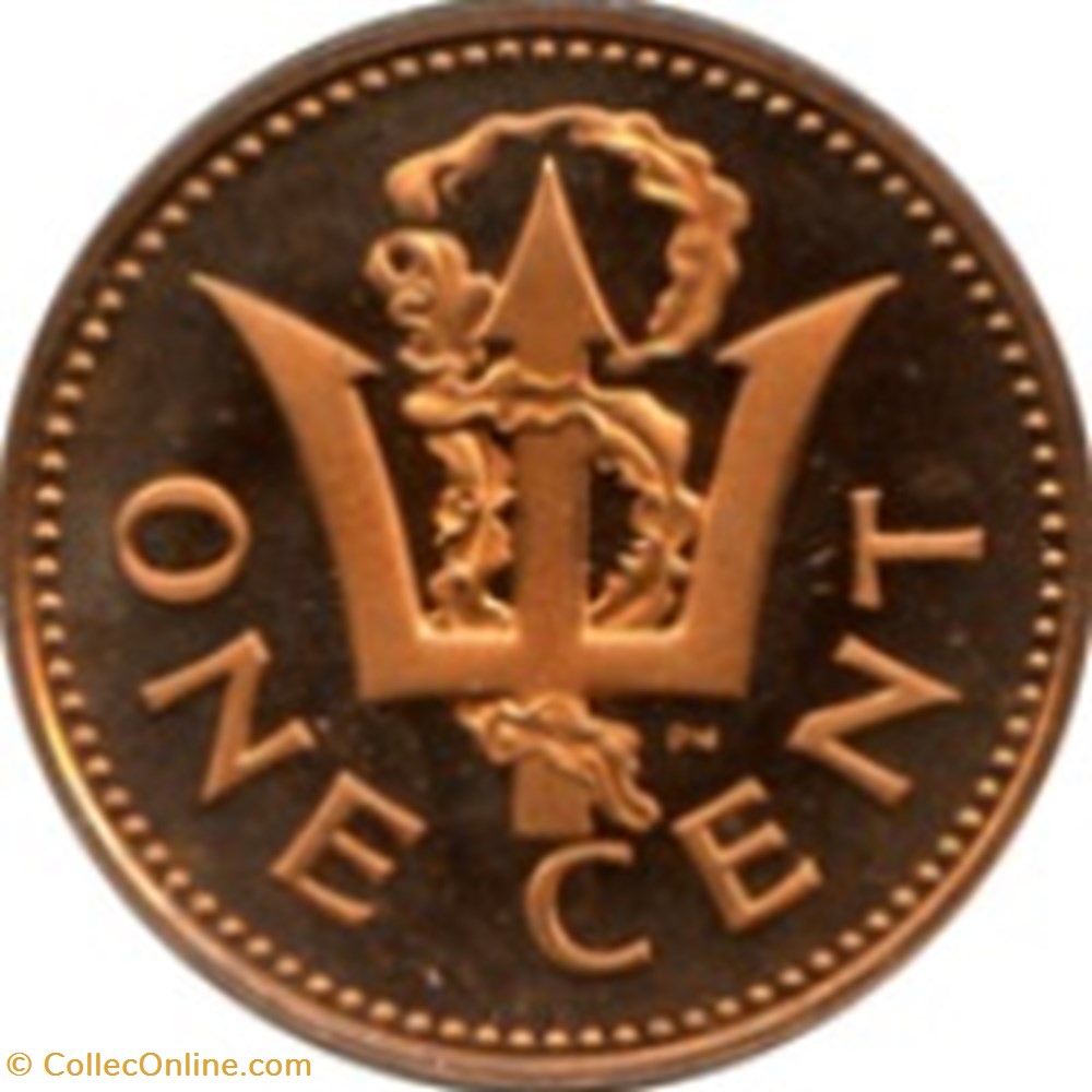1 Cent - Elizabeth II 1973 Barbades monnaies monde 1 cent elizabeth ii 1973 barbades