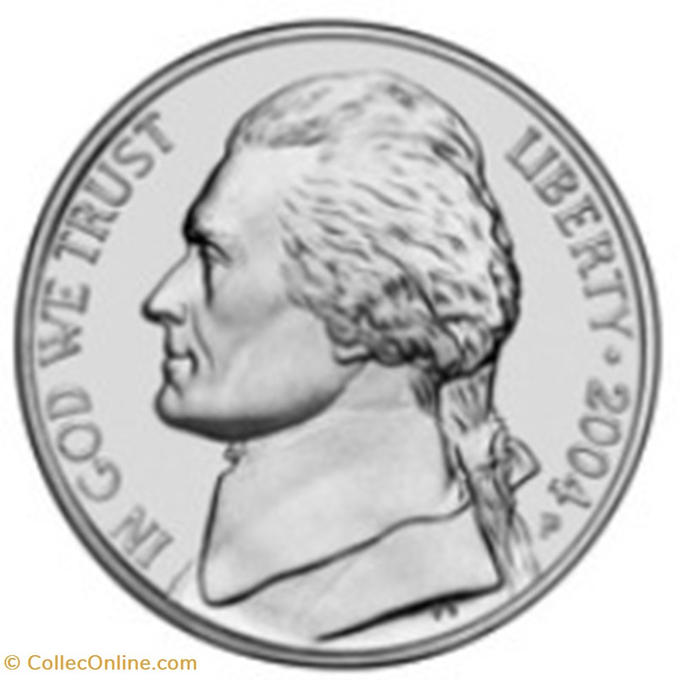 Etats Unis-5 cents "Jefferson Nickel" Keelboat de Lewis 2004 monnaies monde etats unis 5 cents jefferson nickel keelboat de lewis 2004