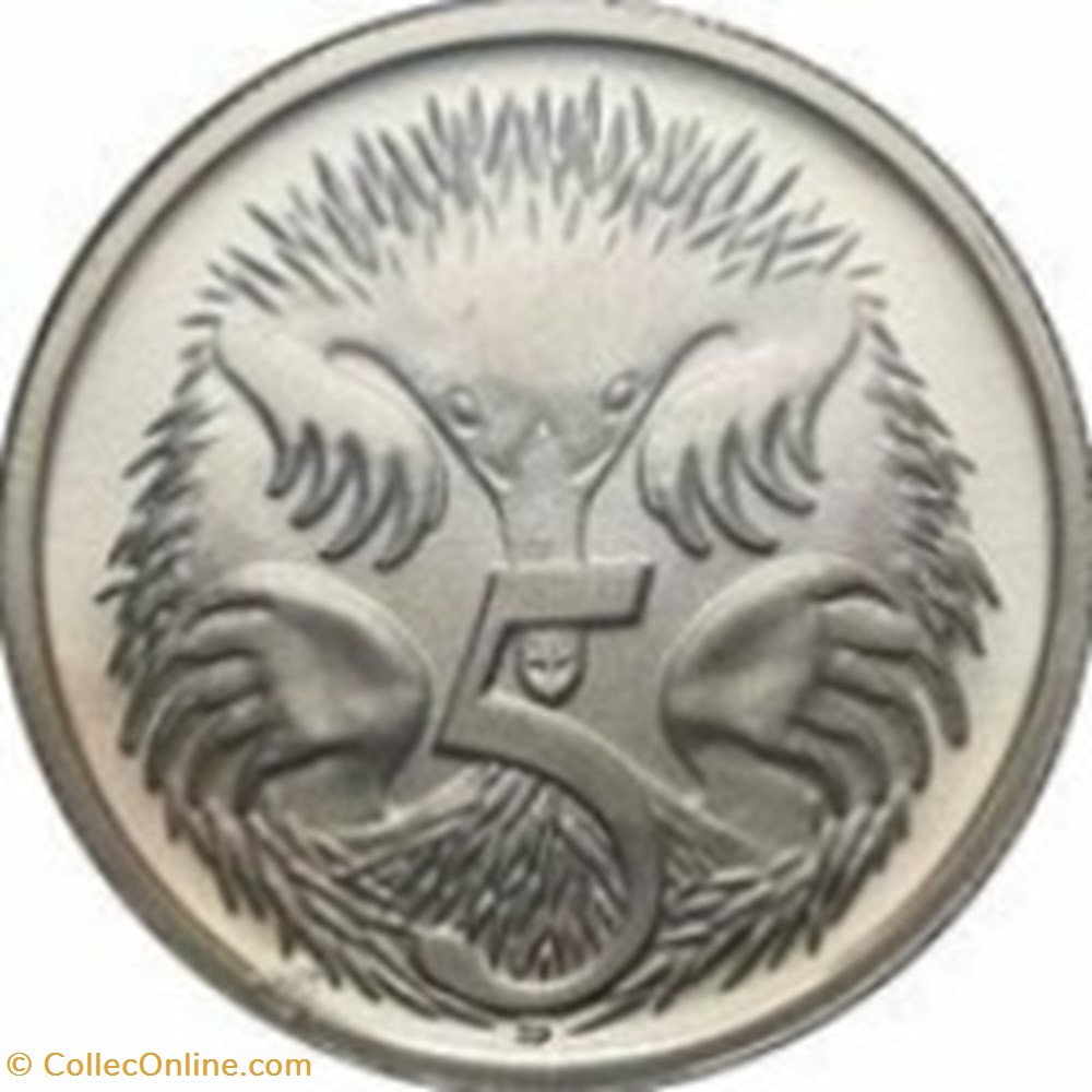 Australie-5 Cents - Elizabeth II 4th Portrait 1999 monnaies monde australie 5 cents elizabeth ii 4th portrait 1999
