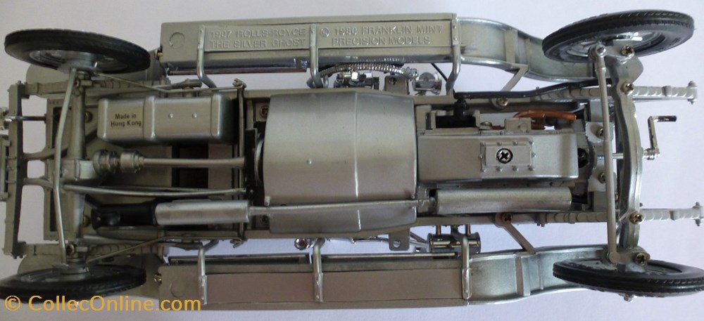 Franklin Mint-Rolls-Royce Silver Ghost 1907 4 modeles reduits voitures franklin mint rolls royce silver ghost 1907