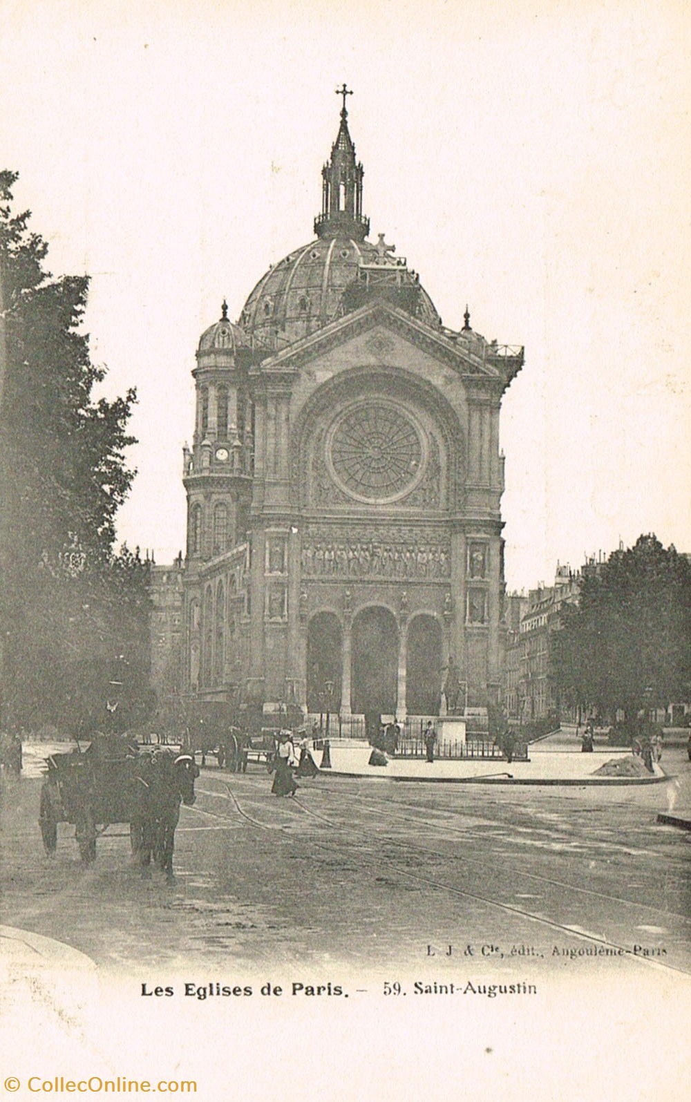 France-Paris-Saint Augustin cartes postales france paris saint augustin