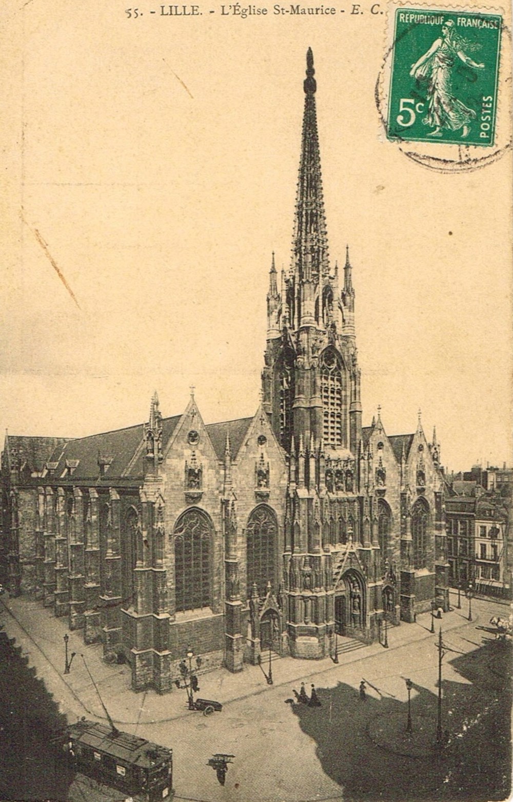 cartes postales france nord lille saint maurice