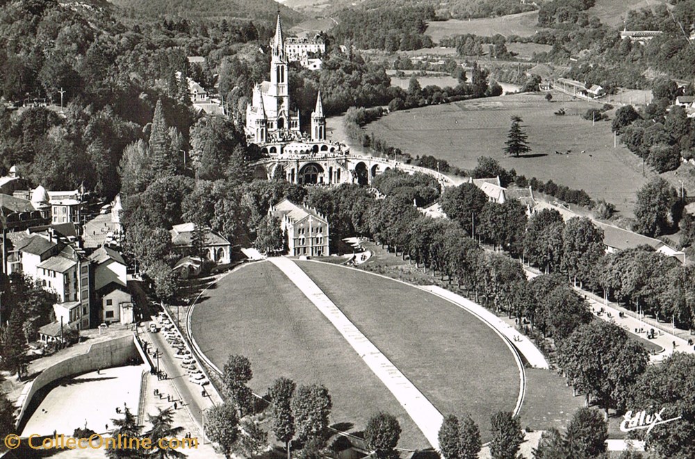 France-Hautes Pyrénées-Lourdes-Basilique cartes postales france hautes pyrenees lourdes basilique