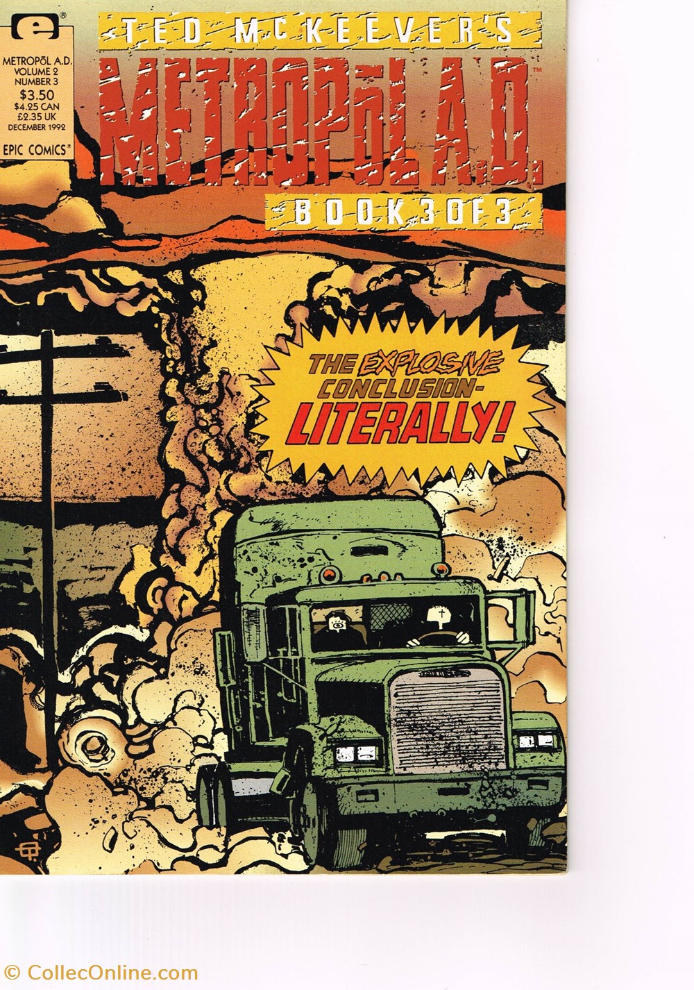 livres bd revues comics metropolad 1992 n 3