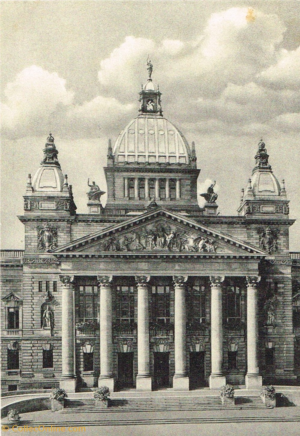 cartes postales allemagne leipzig
