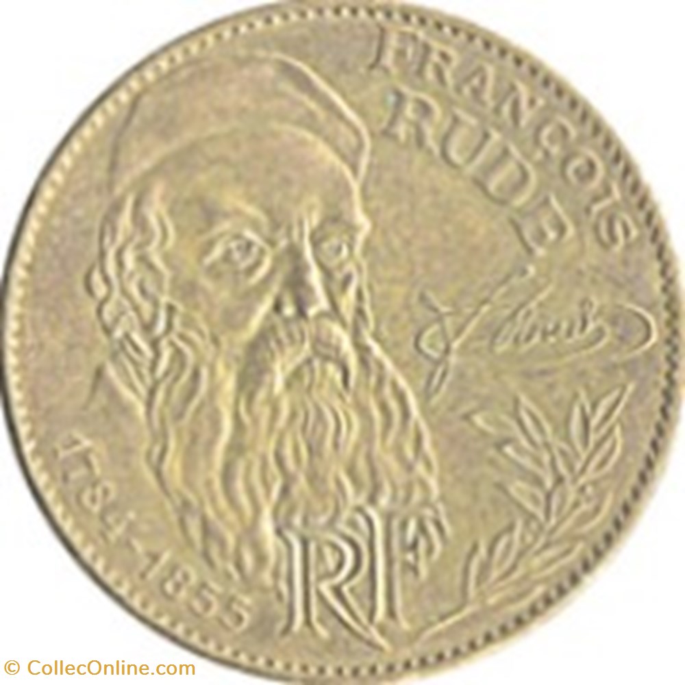 10 Francs François Rude 1984 monnaies 10 francs francois rude 1984