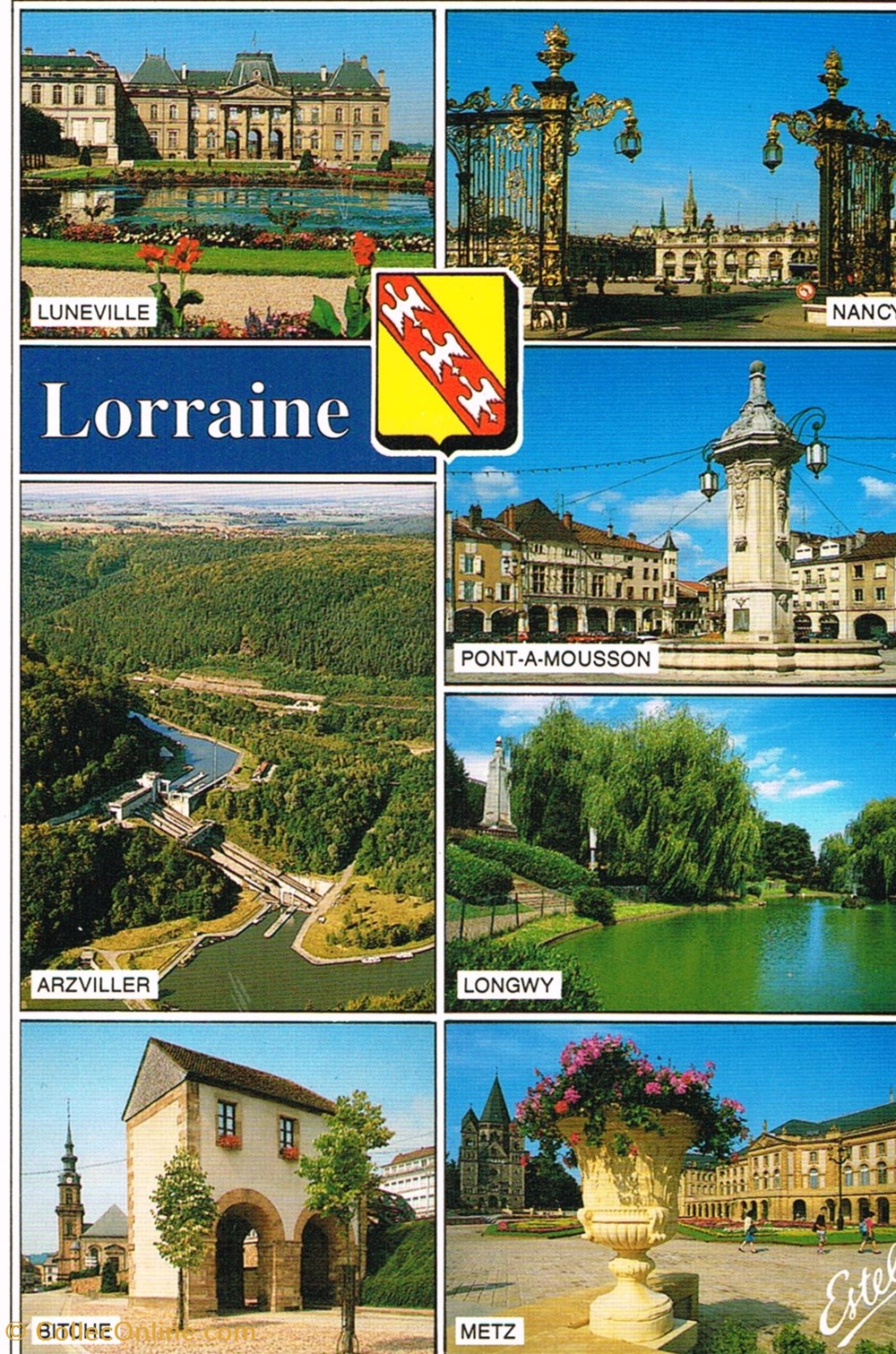cartes postales france lorraine