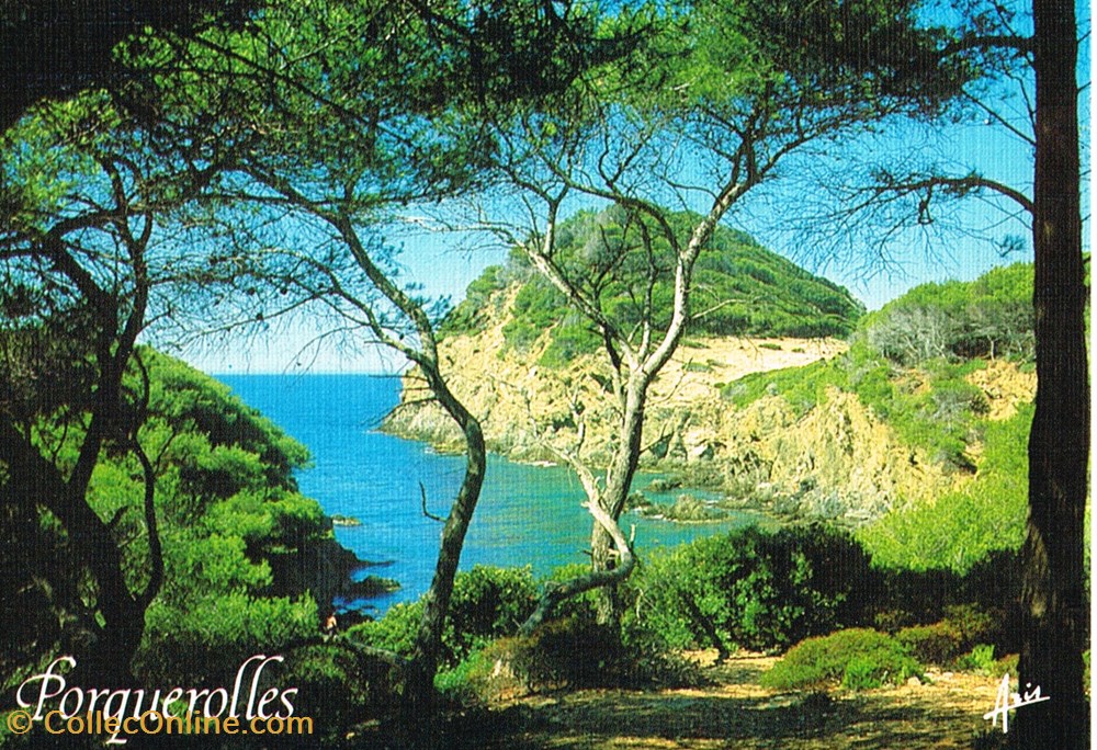 France-Var-Ile de Porquerol cartes postales france var ile de porquerol