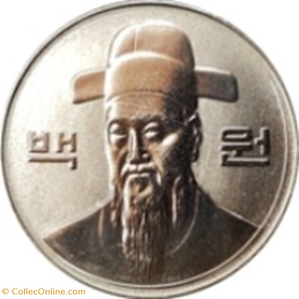 100 won Corée du sud 2013 monnaies monde 100 won coree du sud 2013