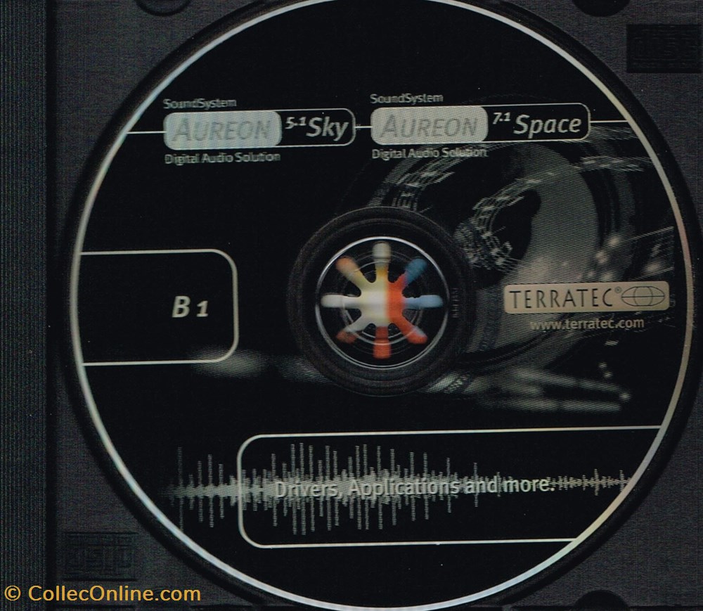 Terratec-Auréon 5.1 Sky-7.1 Space informatique logiciels terratec aureon 5 1 sky 7 1 space