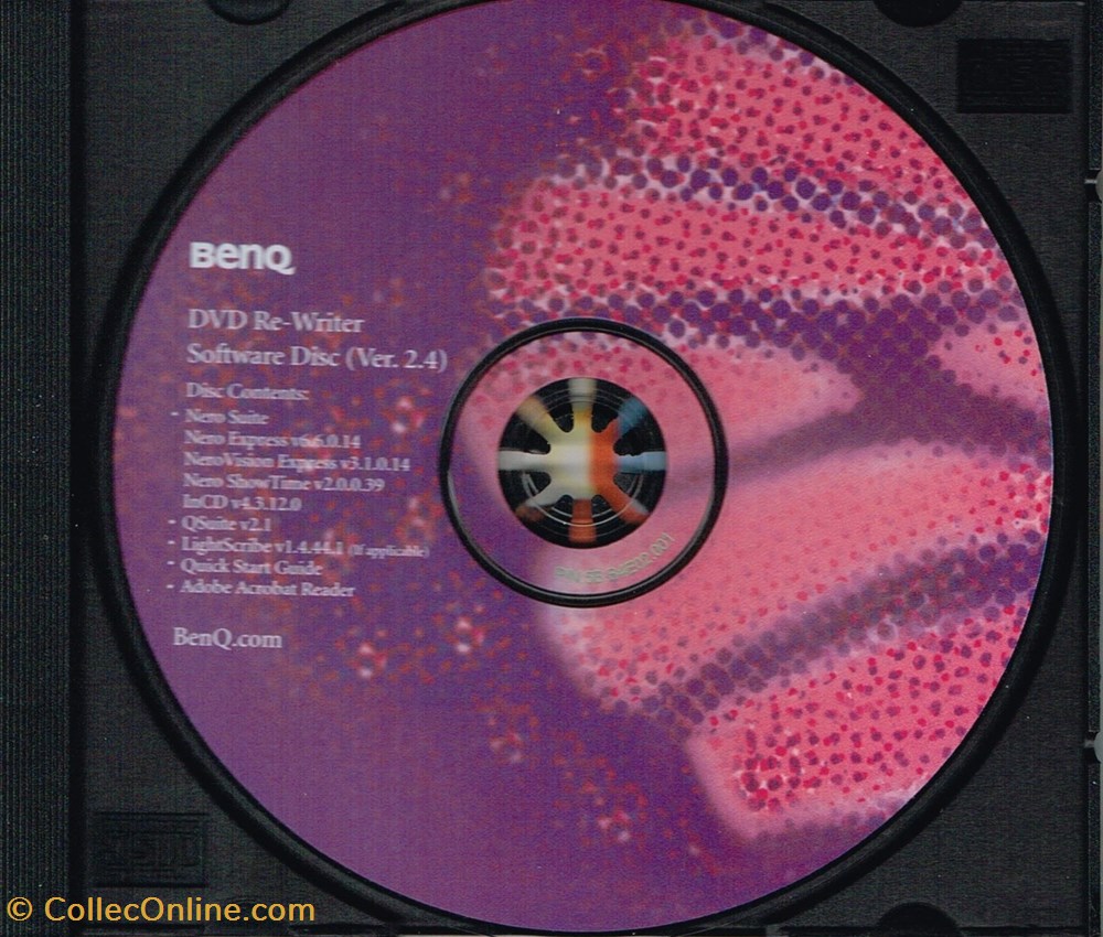 Benq DVD Re-Writer V 2.4 informatique logiciels benq dvd re writer v 2 4