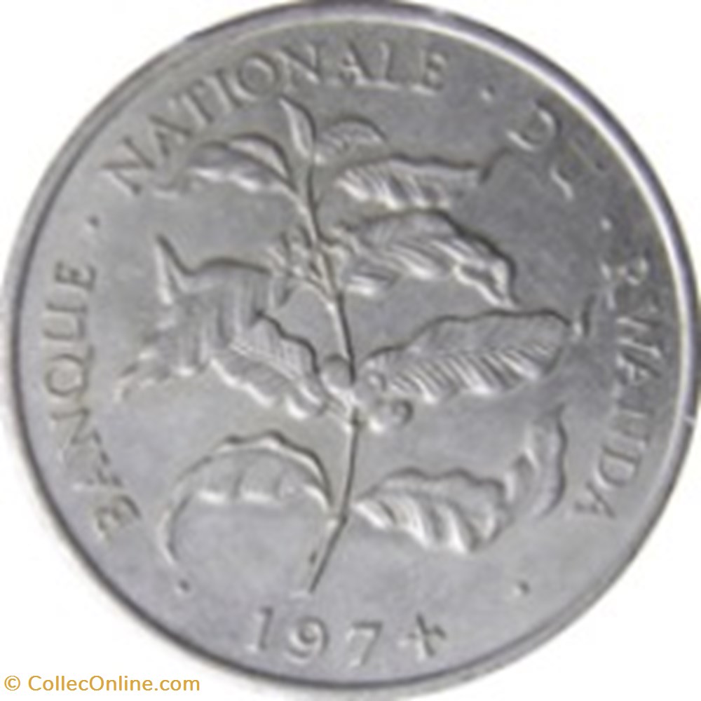 10 Francs Rwanda 1974 monnaies monde 10 francs rwanda 1974