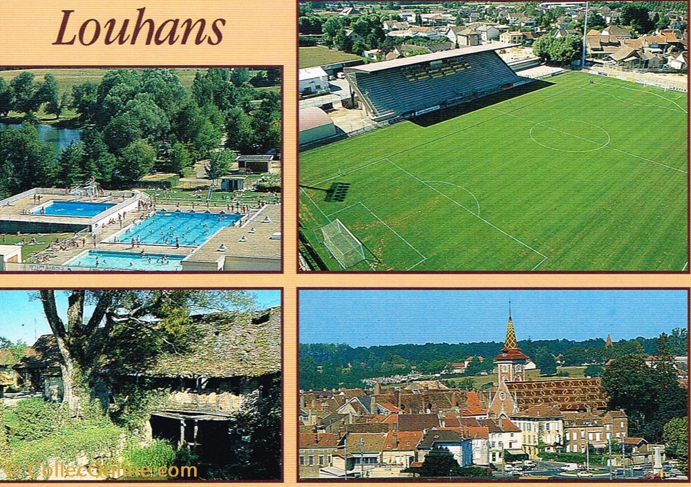 cartes postales france saone et loire louhans