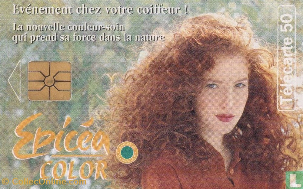 divers telecartes cartes telephoniques france epicea color gemplus 01 1 1988
