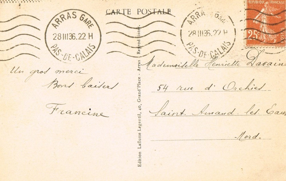 France-Pas de Calais-Arras-Petite Place cartes postales france pas de calais arras petite place