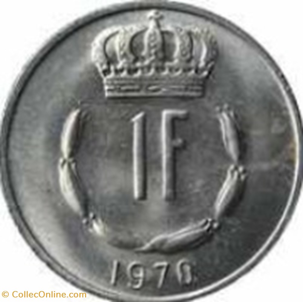 1 Franc Luxembourg 1976 monnaies monde 1 franc luxembourg 1976