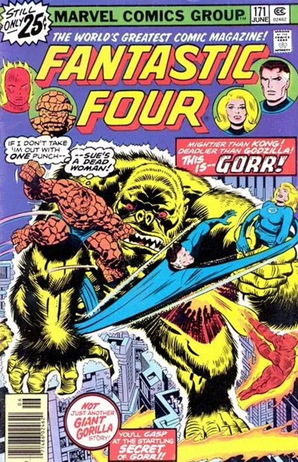 The Fantastic Four VO 1976-N°171 livres bd revues comics the fantastic four vo 1976 n 171