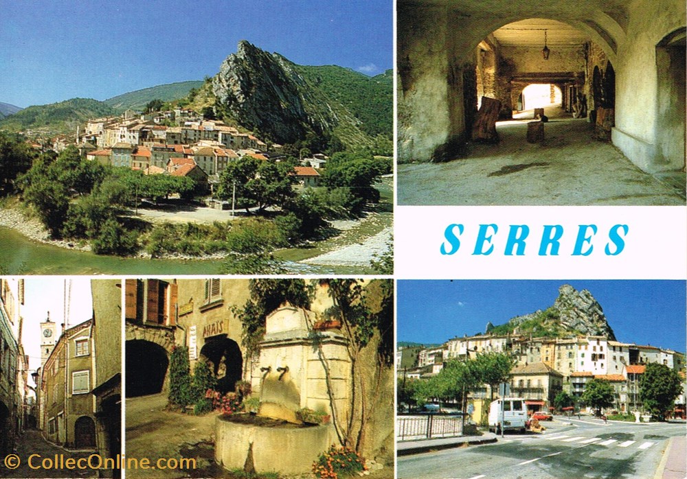 France-Hautes-Alpes-Serres cartes postales france hautes alpes serres