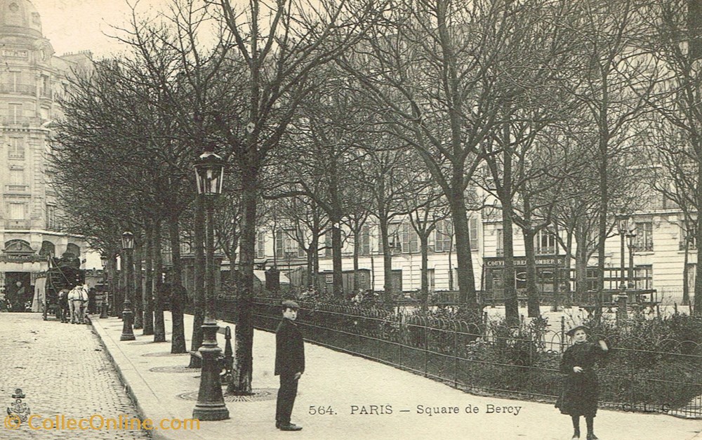 cartes postales france paris square de bercy