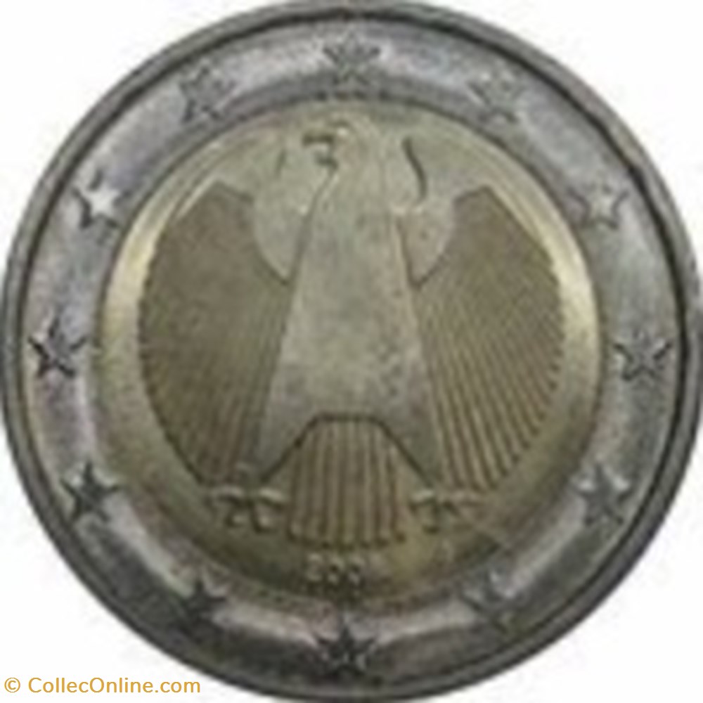 2 Euros-Allemagne 2017 f monnaies 2 euros allemagne 2017 f