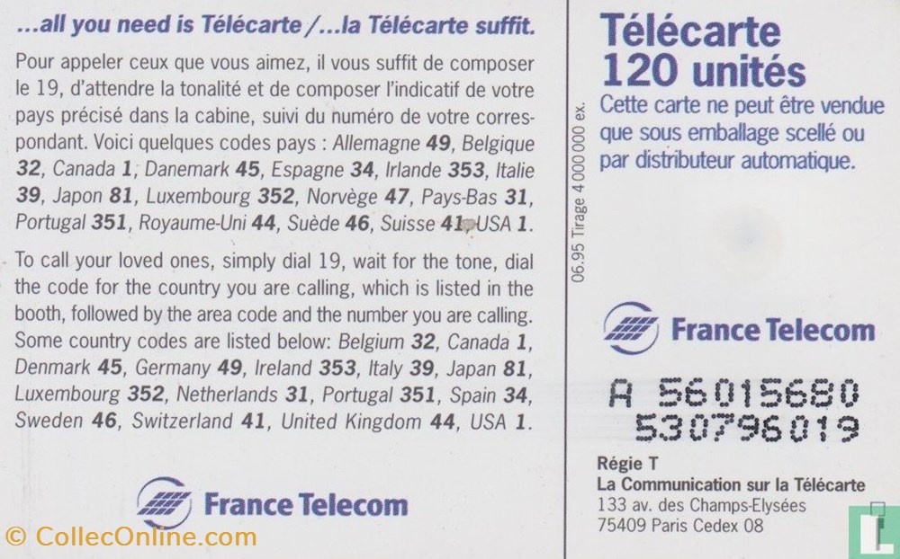 divers telecartes cartes telephoniques france call home solaique 03 1990