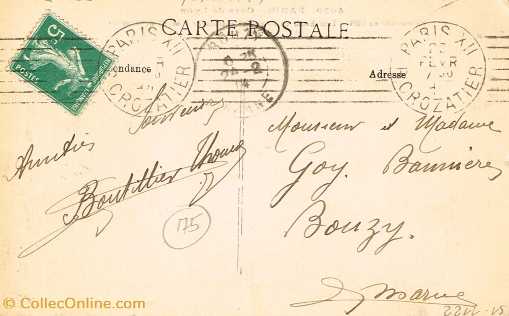 cartes postales france paris gare de lyon