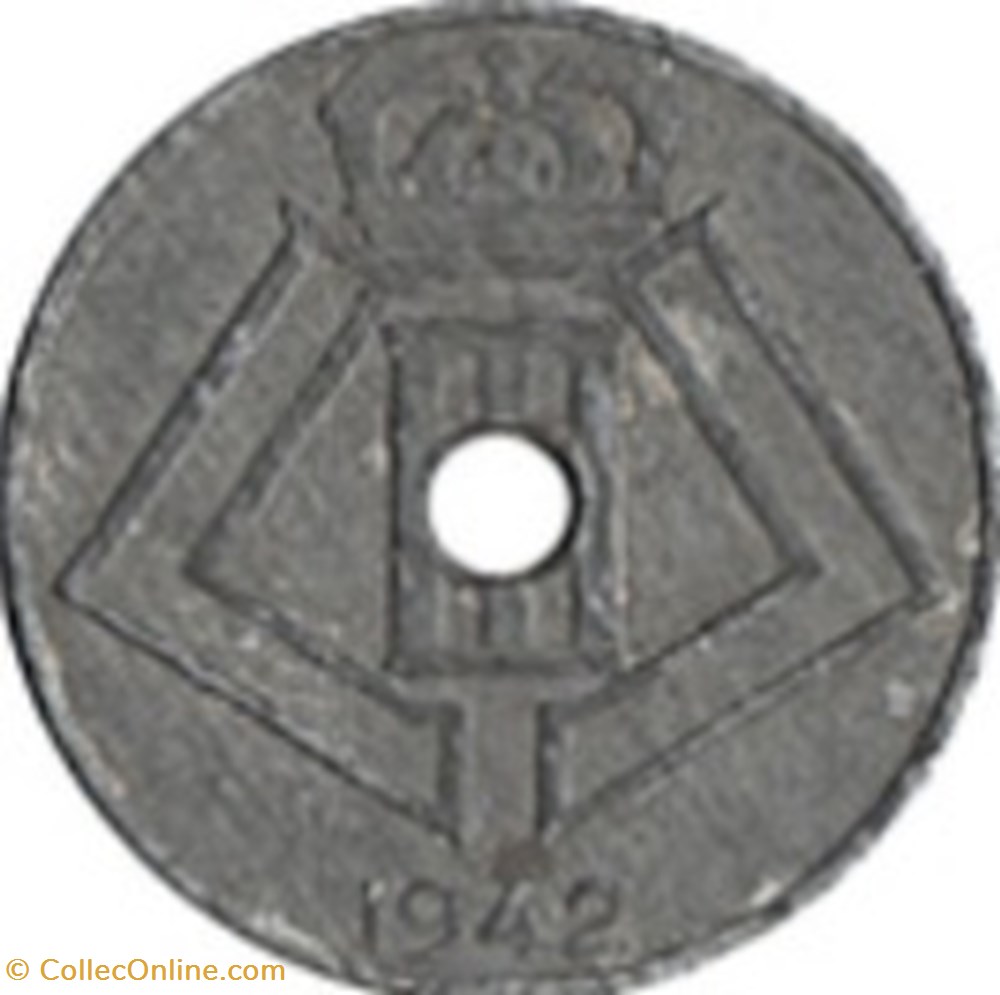 10 Centimes Belgique 1943 monnaies monde 10 centimes belgique 1943