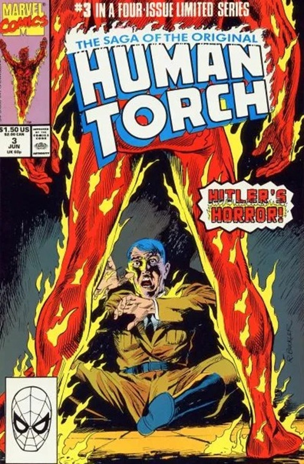The Saga of the Original Human Torch VO 1990-N°3 livres bd revues comics the saga of the original human torch vo 1990 n 3