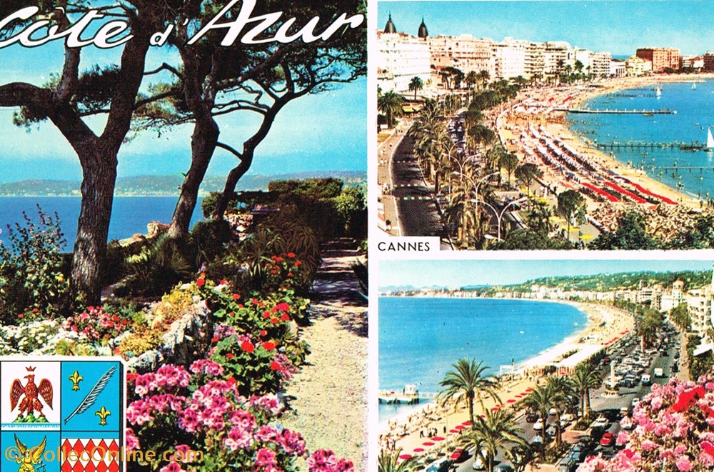 cartes postales france alpes martimes cannes