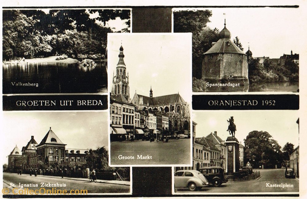 Pays-Bas-Breda cartes postales pays bas breda
