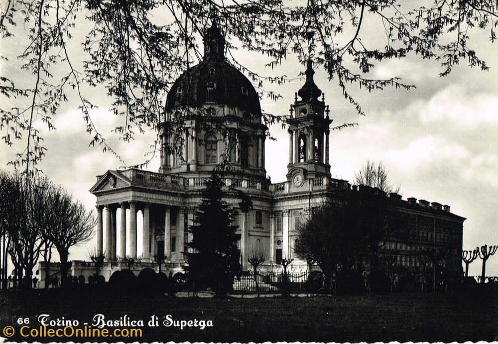 cartes postales italie turin basilique di superga